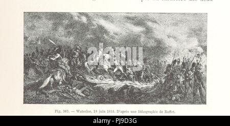 Libre à partir de la page 939 de "Napole ́On Ier et son temps ... Ouvrage illustre de ́ 13 planches en couleur et 431 gravures, etc' . Banque D'Images