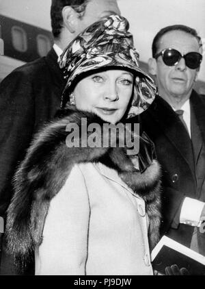 Vivien Leigh, Laurence Olivier, Londres 1960 Banque D'Images