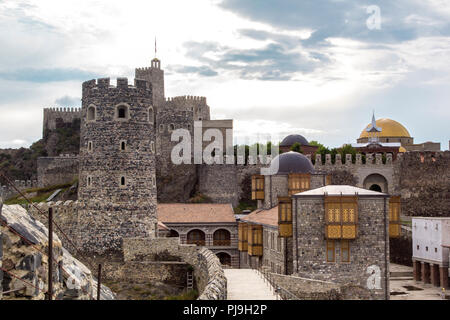 Château Rabati, Akhaltsikhe, Géorgie Banque D'Images