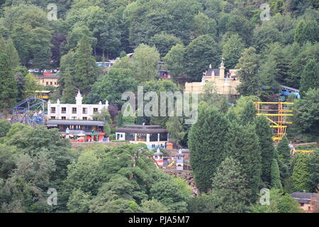 Matlock Bath, Derbyshire, Royaume-Uni Banque D'Images