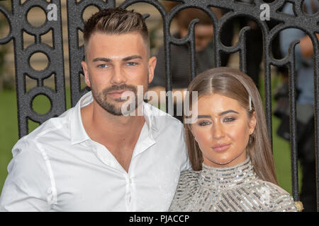 Londres, Angleterre. 5 septembre 2018, Sam bird et de la Géorgie à l'acier de la première mondiale de la chambre avec un réveil dans ses murs , l'Angleterre.© Jason Richardson / Alamy Live News Banque D'Images