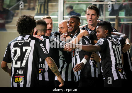 Belo Horizonte, Brésil. 05 Sep, 2018. troisième tour du championnat brésilien de 2018, série A, qui a eu lieu à l'Arène Independência, Belo Horizonte, MG. Credit : Dudu Macedo/FotoArena/Alamy Live News Banque D'Images