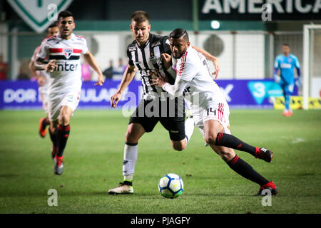 Belo Horizonte, Brésil. 05 Sep, 2018. troisième tour du championnat brésilien de 2018, série A, qui a eu lieu à l'Arène Independência, Belo Horizonte, MG. Credit : Dudu Macedo/FotoArena/Alamy Live News Banque D'Images