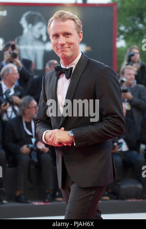 Venise, Italie. 5 Septembre, 2018. Thorbjorn Harr participant à la '22 Juillet' première mondiale au 75e Festival International du Film de Venise au Palazzo del Cinema sur Septembre 05, 20189 Venice, Italy Crédit : Geisler-Fotopress GmbH/Alamy Live News Banque D'Images