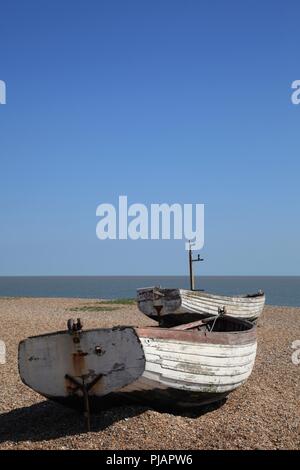 Ville et de la plage d'Aldeburgh Suffolk UK 2018 Banque D'Images