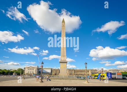 Luxor Obelisk in Place de la Concorde, Paris Banque D'Images