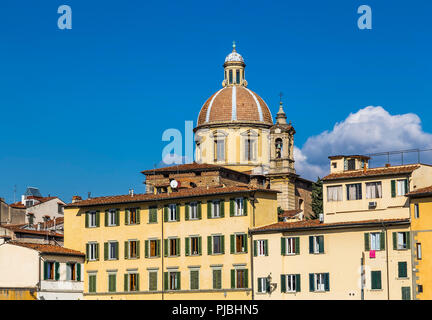 San Frediano in Cestello est une église de style baroque de Florence. L'Italie. Banque D'Images