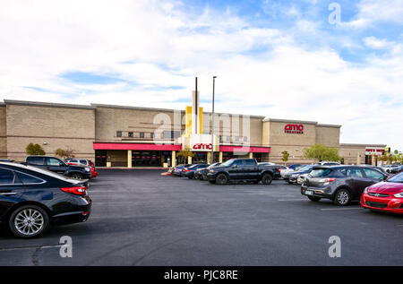 Du cinéma AMC sur Rainbow Boulevard à Las Vegas, Nevada Banque D'Images