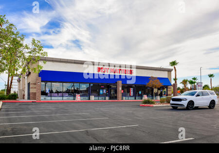 Galerie Marchande sur Rainbow Boulevard à Las Vegas, Nevada Banque D'Images