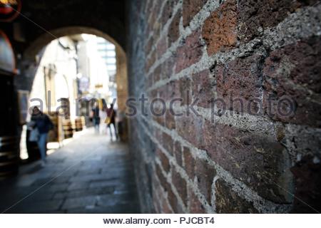 Une allée de Dublin, Temple Bar Banque D'Images