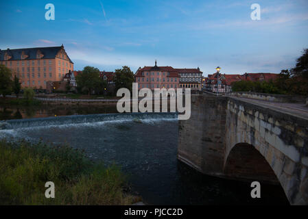 Pittoresque petite ville de Hannoversch Münden en Allemagne Banque D'Images