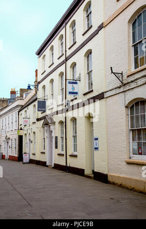 Nevill Street à Abergavenny, Gwent, au Pays de Galles, Royaume-Uni Banque D'Images