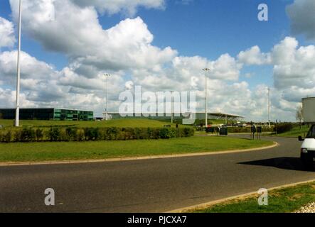 L'aéroport de Stansted En construction Banque D'Images