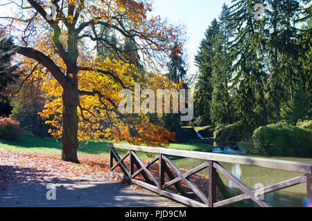 République tchèque, Prague - OCT 22, 2016 : châteaux Renaissance et son parc, près de Prague Prague, République tchèque. Protégé de l'UNESCO. Banque D'Images