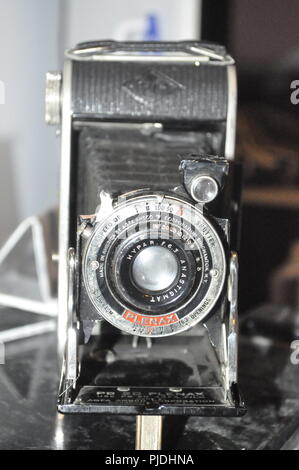 Vintage 1935 Plenax Ansco Agfa appareil-photo de film de 20 PB Banque D'Images