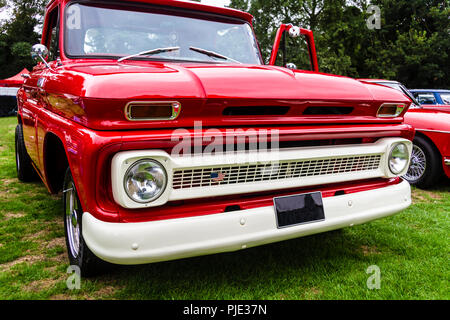 Camionnette américaine classique Banque D'Images