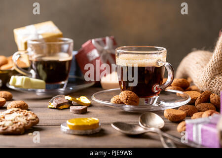 Maison de vacances néerlandais Sinterklaas déjeuner festif Banque D'Images