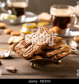 Maison de vacances néerlandais Sinterklaas déjeuner festif Banque D'Images