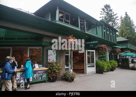 Les jardins Butchart , Brentwood Bay, British Columbia, Canada Banque D'Images