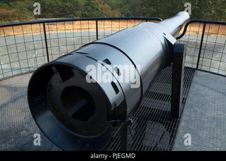 Cannon, Lieu historique national Fort Rodd Hill, British Columbia, Canada Banque D'Images