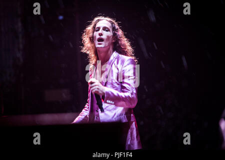Rho Milan Italie 6 septembre 2018 Maneskin live au Milano Rocksl 2018 au salon à l'Expo © Roberto Finizio / Alamy Crédit : Roberto Finizio/Alamy Live News Banque D'Images