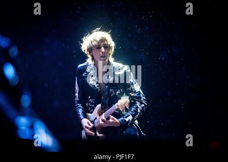 Rho Milan Italie 6 septembre 2018 Maneskin live au Milano Rocksl 2018 au salon à l'Expo © Roberto Finizio / Alamy Crédit : Roberto Finizio/Alamy Live News Banque D'Images