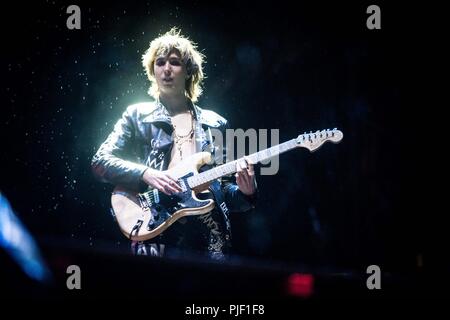 Rho Milan Italie 6 septembre 2018 Maneskin live au Milano Rocksl 2018 au salon à l'Expo © Roberto Finizio / Alamy Crédit : Roberto Finizio/Alamy Live News Banque D'Images