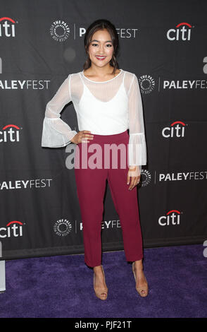 Los Angeles, Ca. Sep 6, 2018. Amy Okuda au Paley Center for Media's 12th Annual Paleyfest Fall TV Bandes-annonces au Paley Center for Media à Beverly Hills, Californie le 6 septembre 2018. Credit : Faye Sadou/media/Alamy Punch Live News Banque D'Images