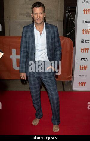 Thomas Jane assiste à la première de 'l' au cours de la 43e Festival International du Film de Toronto, tiff, à Ryerson Theatre de Toronto, Canada, le 06 septembre 2018. Dans le monde d'utilisation | Banque D'Images