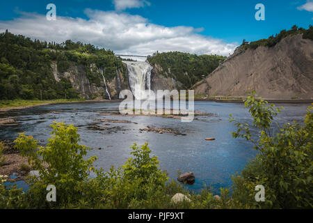 Parc de la chute Montmorency (Parc de la Chute-Montmorency) , Québec, Canada Banque D'Images