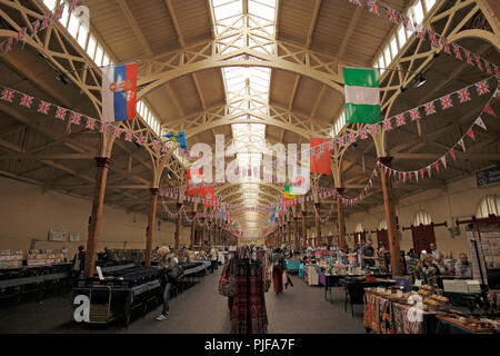 Marché couvert de Barnstaple Banque D'Images