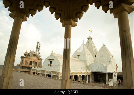 Nandgaon Temple Qu'est la famille du temple du Seigneur Krishna à Mathura Uttar Pradesh, Inde Banque D'Images