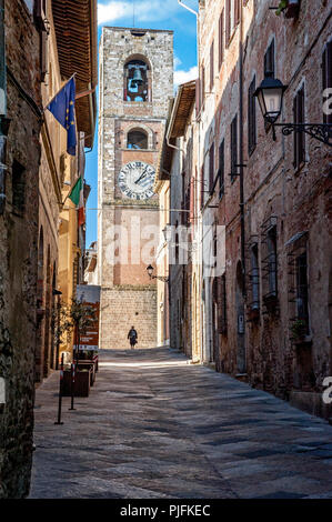 La ville médiévale de Colle Val d'Elsa, en province de Sienne Banque D'Images