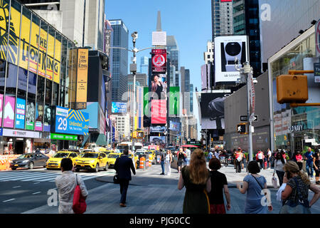 Times Square à New York City Banque D'Images
