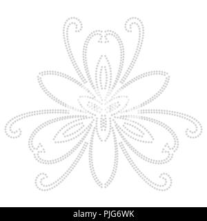 Vector Floral Abstract Pattern Illustration de Vecteur