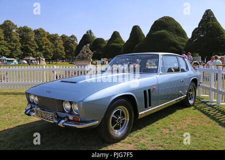 Jensen FF Vignale (1967), British Legends, les membres de l'enceinte, Concours d'élégance 2018, 2 septembre 2018. Hampton Court Palace, Londres, Royaume-Uni, Europe Banque D'Images