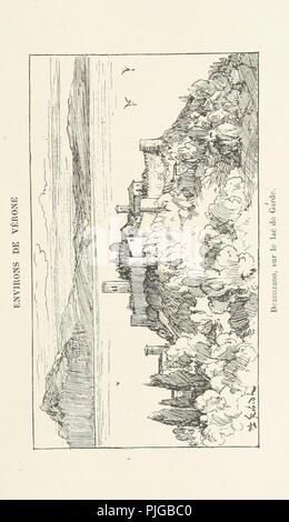 Libre à partir de la page 249 "Les vieilles villes d'Italie. Notes et souvenirs. Ouvrage illustré de dessins à la plume . reproduits en fac-similé' . Banque D'Images