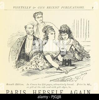 Libre à partir de la page 351 de "La vie en France sous la République et croquis satiriques sociales à Paris et les provinces". Banque D'Images