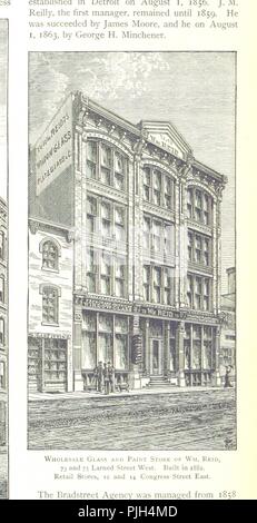 Libre à partir de la page 832 de "l'histoire de Detroit et le Michigan ou la métropole, illustré, etc' . Banque D'Images