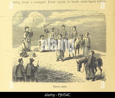 Libre à partir de la page 916 de "Gróf Béla Széchenyi products keleti Inde, Japon, Chine, Tibet, Birmanie. országokban (1878-80) . Magyar kiadás. 200 . képpel, etc' . Banque D'Images