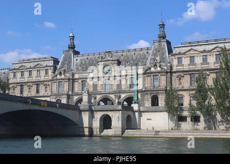 Ecole du Louvre, Paris à l'Automne, Paris, France, 03 septembre 2018, photo de Richard Goldschmidt Banque D'Images