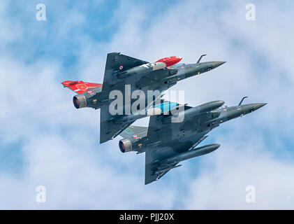 Dassault Mirage 2000D, de l'Air Française, RIAT, RAF Fairford 2018 Banque D'Images