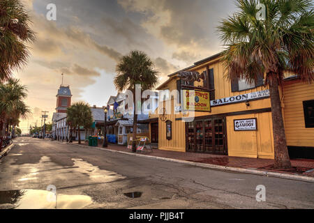 Key West, Floride, USA - 1 septembre 2018 : Le Capitaine Tony's Saloon à Key West, en Floride. Pour un usage éditorial. Banque D'Images