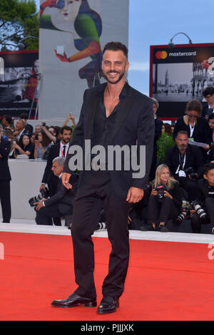 Venise, Italie. 07Th Nov, 2018. 75e Festival du Film de Venise, le tapis rouge du film 'One Nation One King'. Photo : Andrea Montovoli : Crédit Photo Agency indépendante/Alamy Live News Banque D'Images