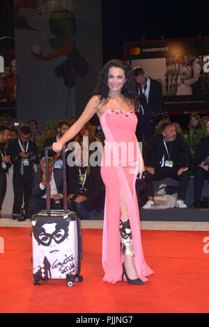 Venise, Italie. 07Th Nov, 2018. 75e Festival du Film de Venise, tapis rouge film 'Una storia senza nome". Crédit photo : guest : agence photo indépendante/Alamy Live News Banque D'Images