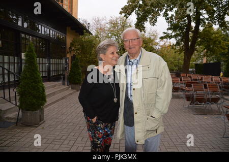 Goerlitz saxony allemagne septembre 2018 : Dagmar Frederic et Peter Wieland Goerlitz 07092018 photo Matthias Wehnert Banque D'Images