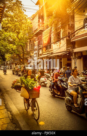 L'Asie, Vietnam, Hanoi, les transports, les transports, les moyens de transport Banque D'Images