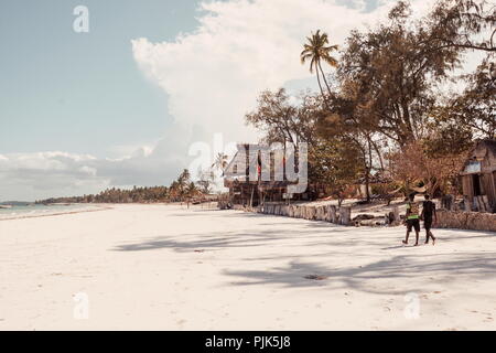 Heure d'or à Zanzibar Banque D'Images