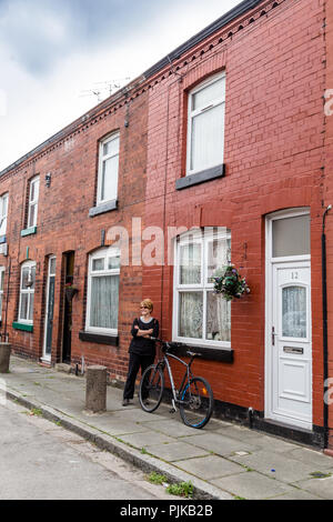 Maison d'enfance de George Harrison à LIverpool Banque D'Images