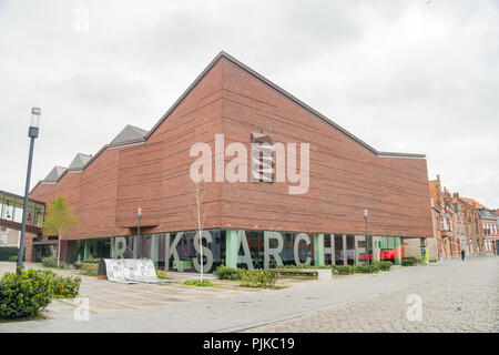 Brugge, APR 28 : belle vue sur la rue de la ville on APR 28, 2018 à Brugge, Beligum Banque D'Images